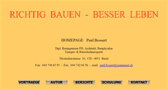 Desktop Screenshot of forum.paul-bossert.ch